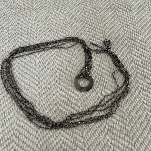 Marco Island Marriott shell and bead lariat necklace or belt accessory - Picture 1 of 5